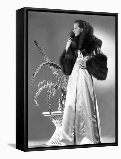 Katharine Hepburn, Break of Hearts, 1935-null-Framed Stretched Canvas