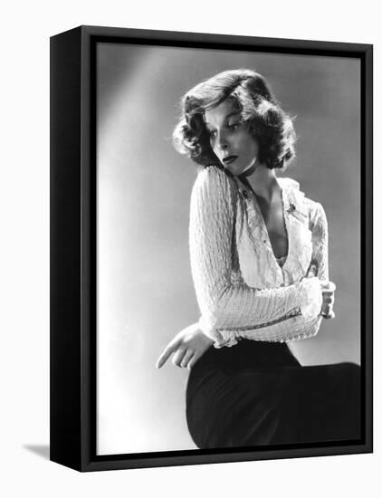 Katharine Hepburn, c.1930s-null-Framed Stretched Canvas