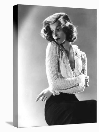 Katharine Hepburn, c.1930s-null-Stretched Canvas