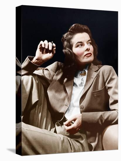 Katharine Hepburn, ca. early 1940s-null-Stretched Canvas