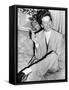 Katharine Hepburn in England in 1952-null-Framed Stretched Canvas