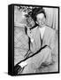 Katharine Hepburn in England in 1952-null-Framed Stretched Canvas