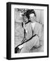 Katharine Hepburn in England in 1952-null-Framed Photo