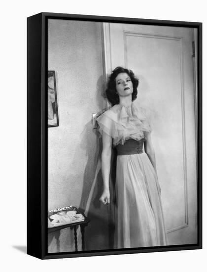 Katharine Hepburn, Stage Door, 1937-null-Framed Stretched Canvas