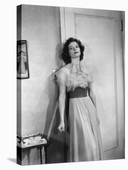 Katharine Hepburn, Stage Door, 1937-null-Stretched Canvas