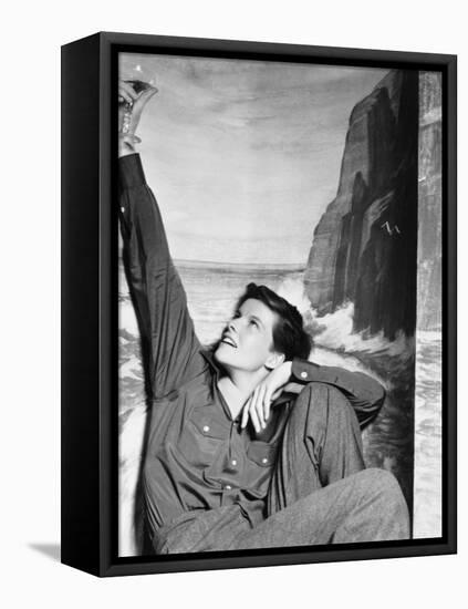 Katharine Hepburn, Sylvia Scarlett, 1935-null-Framed Stretched Canvas