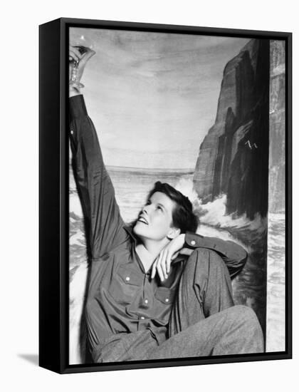 Katharine Hepburn, Sylvia Scarlett, 1935-null-Framed Stretched Canvas