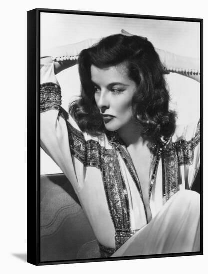 Katharine Hepburn, The Philadelphia Story, 1940-null-Framed Stretched Canvas