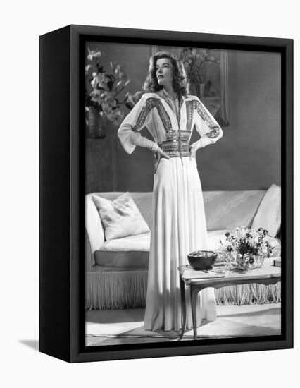 Katharine Hepburn, The Philadelphia Story, 1940-null-Framed Stretched Canvas