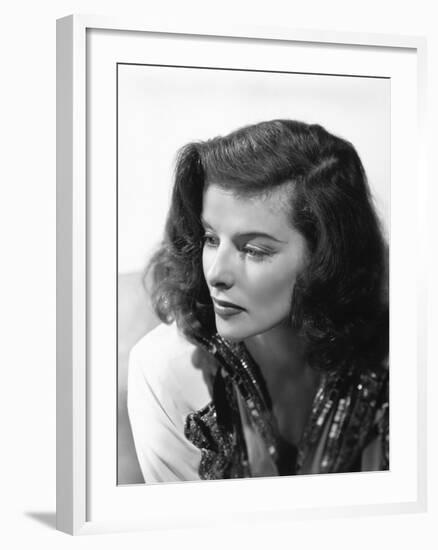 Katharine Hepburn, The Philadelphia Story, 1940-null-Framed Photographic Print