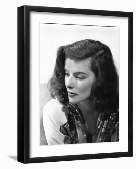 Katharine Hepburn, The Philadelphia Story, 1940-null-Framed Photographic Print