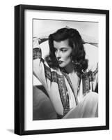 Katharine Hepburn, The Philadelphia Story, 1940-null-Framed Photographic Print