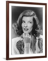 Katharine Hepburn, The Philadelphia Story, 1940-null-Framed Photographic Print