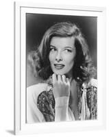 Katharine Hepburn, The Philadelphia Story, 1940-null-Framed Photographic Print