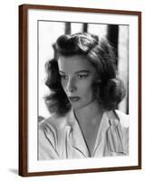 Katharine Hepburn, Woman of the Year, 1942-null-Framed Photographic Print