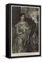 Katharine of France-Sir Lawrence Alma-Tadema-Framed Stretched Canvas