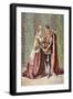 Katharine Speaks in Henry V, Act V, Scene II, 'Dat Is as it Sall Please De Roi Mon Pere', from…-Robert Dudley-Framed Giclee Print