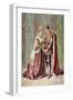 Katharine Speaks in Henry V, Act V, Scene II, 'Dat Is as it Sall Please De Roi Mon Pere', from…-Robert Dudley-Framed Giclee Print