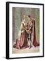 Katharine Speaks in Henry V, Act V, Scene II, 'Dat Is as it Sall Please De Roi Mon Pere', from…-Robert Dudley-Framed Giclee Print