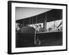 Katharine Wright with Orville in Model HS Plane Photograph - Kitty Hawk, NC-Lantern Press-Framed Art Print