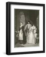 Katherine and Bianca-Francis Phillip Stephanoff-Framed Giclee Print