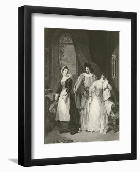 Katherine and Bianca-Francis Phillip Stephanoff-Framed Giclee Print