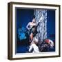 Katherine Dunham with Drummer, Ladji Camara During Sequence in Dance Revue "Bamboche"-Allan Grant-Framed Premium Photographic Print