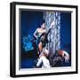 Katherine Dunham with Drummer, Ladji Camara During Sequence in Dance Revue "Bamboche"-Allan Grant-Framed Premium Photographic Print