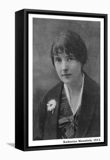 Katherine Mansfield 1-null-Framed Stretched Canvas