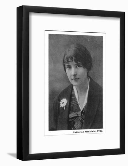 Katherine Mansfield 1-null-Framed Photographic Print