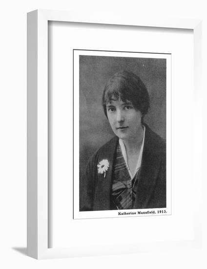 Katherine Mansfield 1-null-Framed Photographic Print