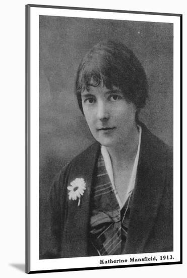 Katherine Mansfield 1-null-Mounted Photographic Print