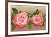 Katherine Mermet Pink Roses-null-Framed Art Print