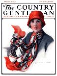 "Dressing Doggie," Country Gentleman Cover, March 24, 1923-Katherine R. Wireman-Giclee Print