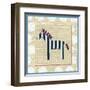 Katherine's Zebra-Chariklia Zarris-Framed Art Print