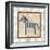 Katherine's Zebra-Chariklia Zarris-Framed Art Print