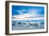 Kathisma Beach, Lefkada, Lefkas Island Greece at Sunset-Remy Musser-Framed Photographic Print