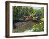 Kathleen May Chesterfield Canal Notts-Richard Harpum-Framed Art Print