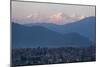 Kathmandu and Ganesh Himal range seen from Sanepa, Nepal, Himalayas, Asia-Alex Treadway-Mounted Photographic Print