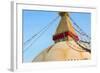 Kathmandu Nepal Boudhanath Stupa at the Famous Religious Temple-Bill Bachmann-Framed Photographic Print