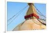 Kathmandu Nepal Boudhanath Stupa at the Famous Religious Temple-Bill Bachmann-Framed Photographic Print