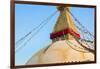 Kathmandu Nepal Boudhanath Stupa at the Famous Religious Temple-Bill Bachmann-Framed Photographic Print