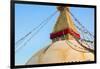 Kathmandu Nepal Boudhanath Stupa at the Famous Religious Temple-Bill Bachmann-Framed Photographic Print