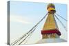 Kathmandu Nepal Boudhanath Stupa at the Famous Religious Temple-Bill Bachmann-Stretched Canvas