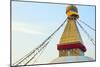 Kathmandu Nepal Boudhanath Stupa at the Famous Religious Temple-Bill Bachmann-Mounted Photographic Print