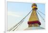 Kathmandu Nepal Boudhanath Stupa at the Famous Religious Temple-Bill Bachmann-Framed Photographic Print