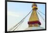 Kathmandu Nepal Boudhanath Stupa at the Famous Religious Temple-Bill Bachmann-Framed Photographic Print