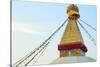 Kathmandu Nepal Boudhanath Stupa at the Famous Religious Temple-Bill Bachmann-Stretched Canvas