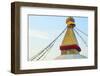 Kathmandu Nepal Boudhanath Stupa at the Famous Religious Temple-Bill Bachmann-Framed Photographic Print