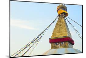 Kathmandu Nepal Boudhanath Stupa at the Famous Religious Temple-Bill Bachmann-Mounted Photographic Print